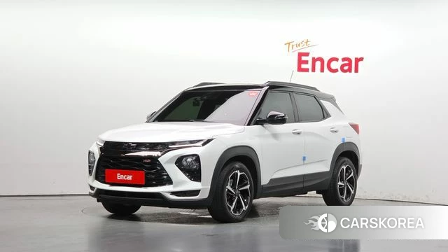 Chevrolet (GM Daewoo) Trailblazer 2021 Белый из Кореи