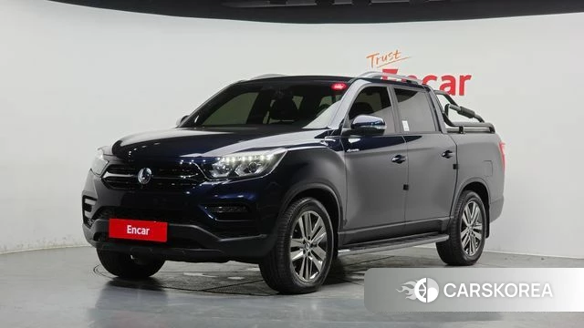 Ssangyong Rexton Sports 2020 Синий из Кореи