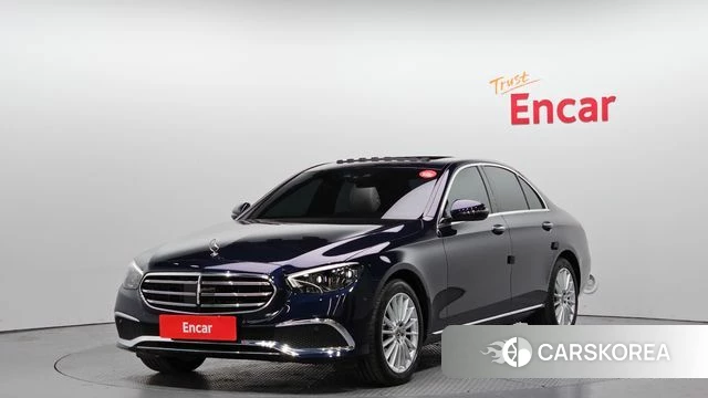 Mercedes-Benz E-Class W213 2021 Синий из Кореи