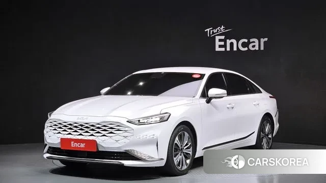 Kia K8 Hybrid 2021 Белый из Кореи