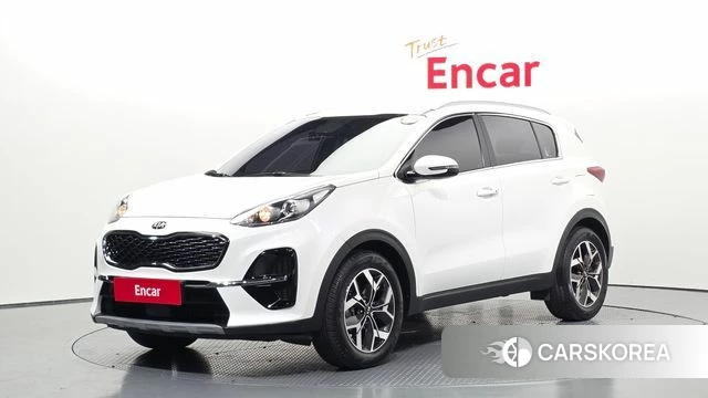 Kia Sportage The Bold 2021 Белый из Кореи