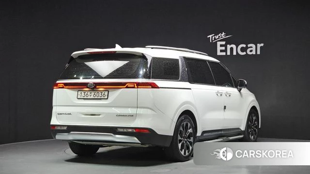 Kia Carnival 4th generation 2021 Белый из Кореи