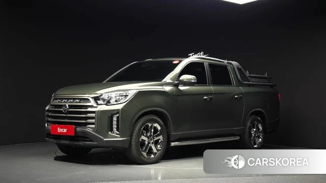 Ssangyong The New Rexton Sports Cannes 2022 Зеленый из Кореи