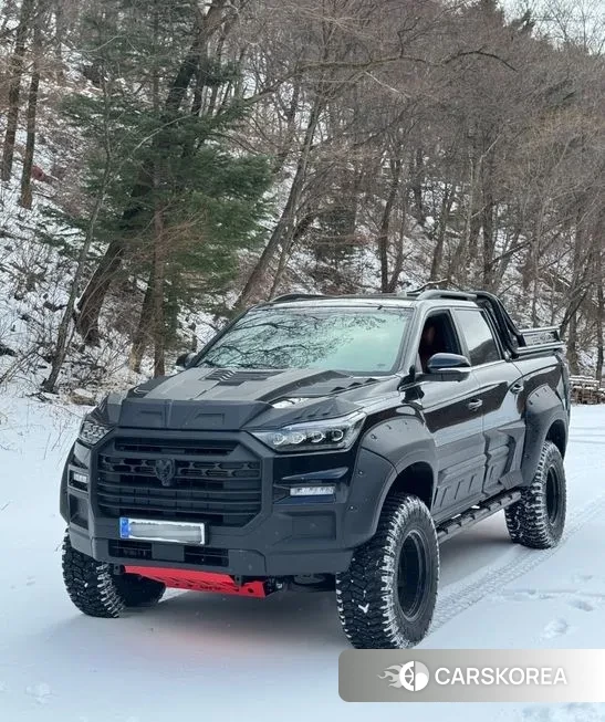 Ssangyong The New Rexton Sports Cannes 2022 из Кореи