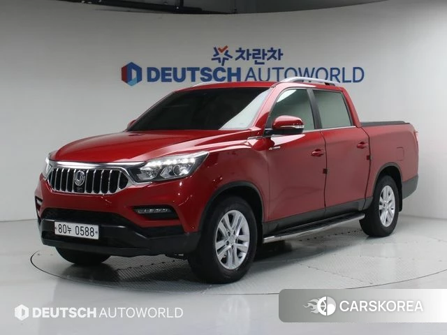 Ssangyong Rexton Sports Cannes 2020 Красный из Кореи