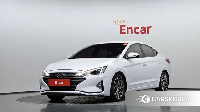 Hyundai The New Avante AD 2019 Белый из Кореи