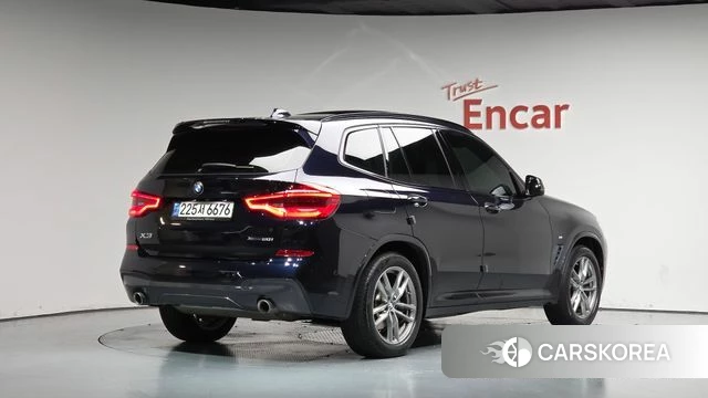 BMW X3 (G01) 2021 Черный из Кореи