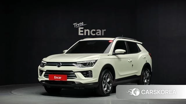Ssangyong Beautiful Korando 2021 Белый из Кореи