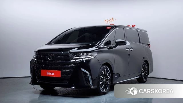 Toyota Alphard 4th Generation 2024 Черный из Кореи