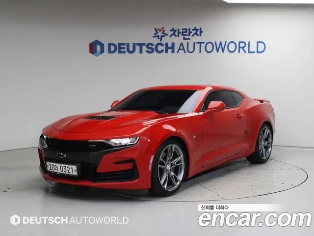 Chevrolet (GM Daewoo) The New Camaro 2019 Красный из Кореи