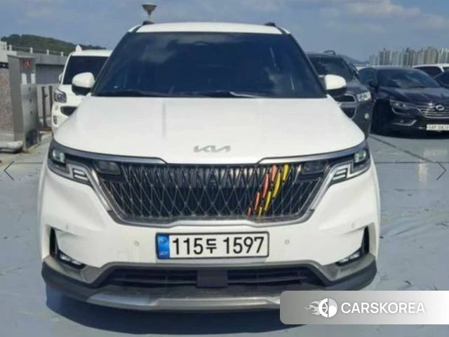 Kia Carnival 4th generation 2021 Белый из Кореи