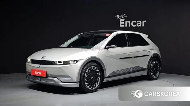 Hyundai Ionic 5 2021 Серебристо-серый из Кореи