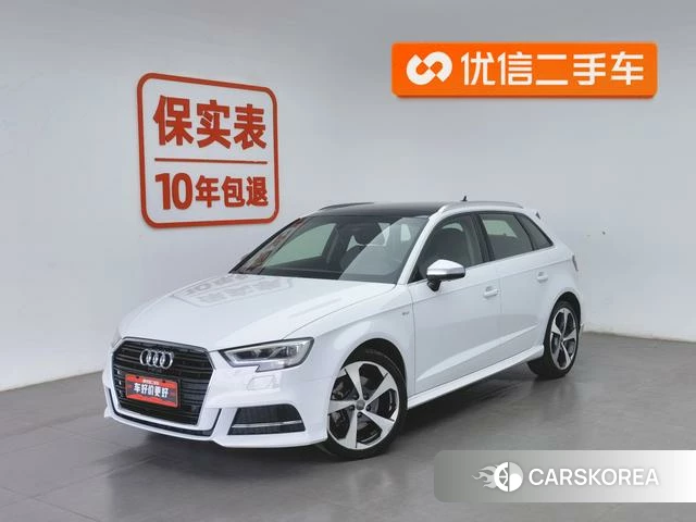 Audi A3 2019 Белый из Китая