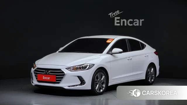 Hyundai Avante AD 2018 Белый из Кореи