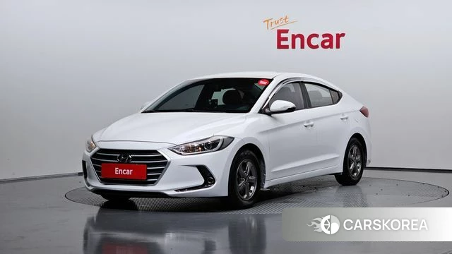 Hyundai Avante AD 2018 Белый из Кореи