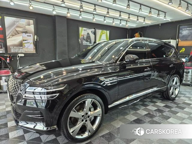 Genesis GV80 2021 Черный из Кореи
