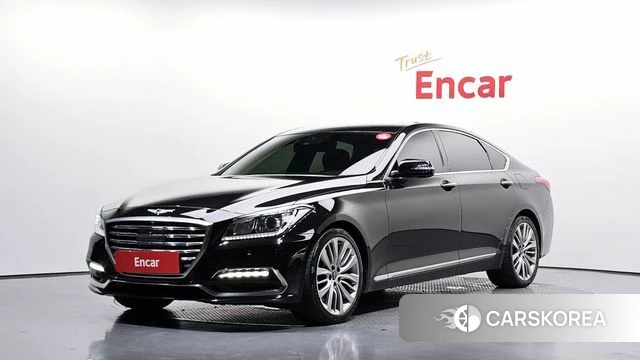 Genesis G80 2018 Черный из Кореи