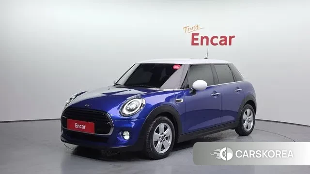 Mini Cooper 2018 Синий из Кореи