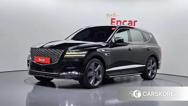 Genesis GV80 2021 Черный из Кореи