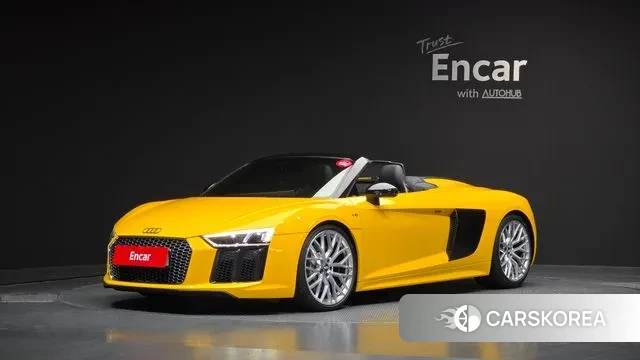 Audi R8 (4S) 2018 Желтый из Кореи