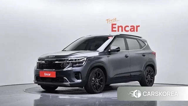 Kia The New Seltos 2022 Серый из Кореи