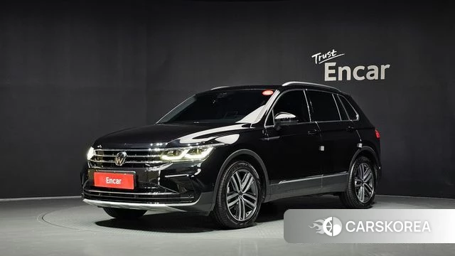 Volkswagen Tiguan second Generation 2024 Черный из Кореи