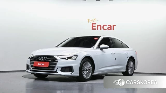 Audi A6 (C8) 2021 Белый из Кореи
