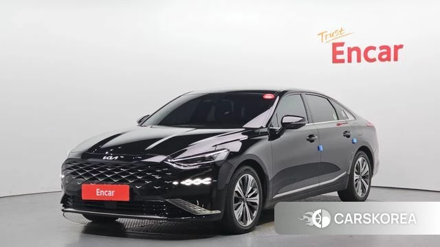 Kia K8 Hybrid 2023 Черный из Кореи