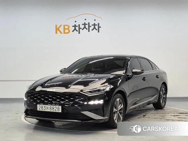 Kia K8 Hybrid 2022 Черный из Кореи