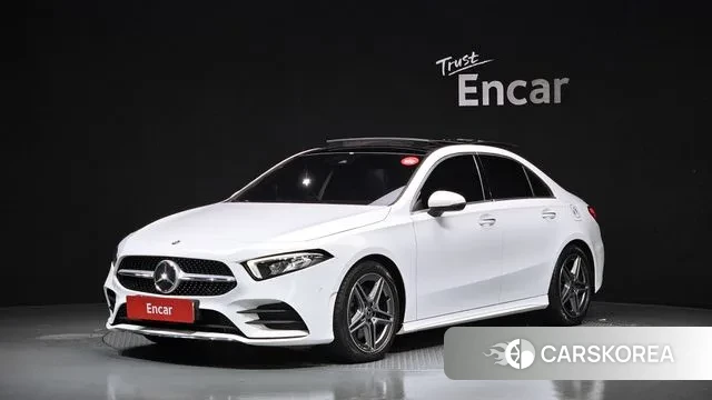 Mercedes-Benz A-Class W177 2022 Белый из Кореи