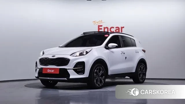 Kia Sportage The Bold 2019 Белый из Кореи