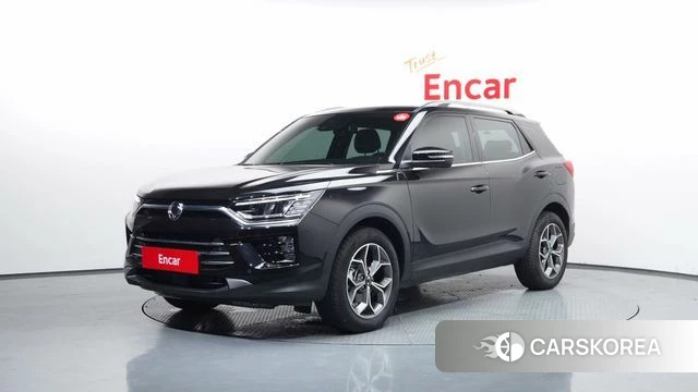 Ssangyong Beautiful Korando 2024 Черный из Кореи