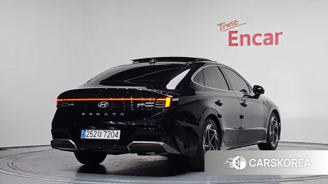 Hyundai Sonata D Edge (DN8) 2023 Черный из Кореи