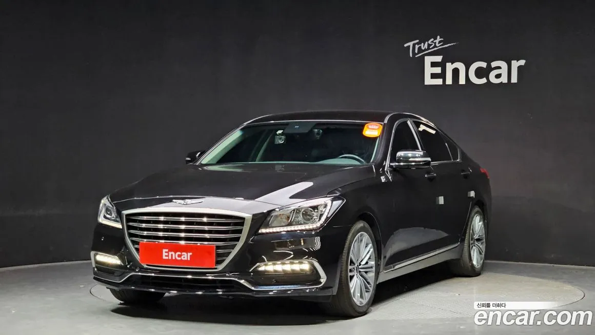 Genesis G80 2018 Черный из Кореи