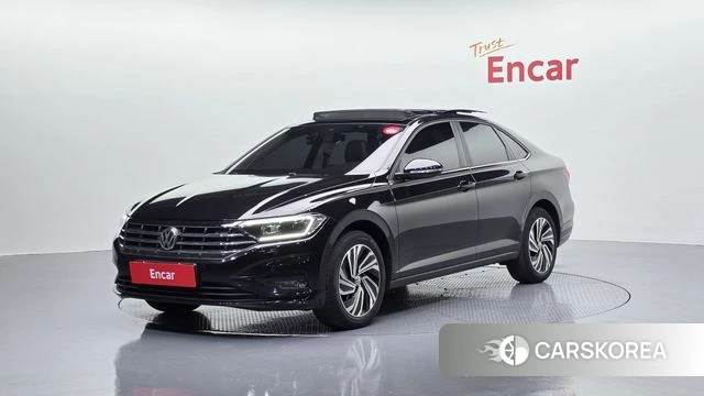 Volkswagen 7th Generation of Jetta 2021 Черный из Кореи