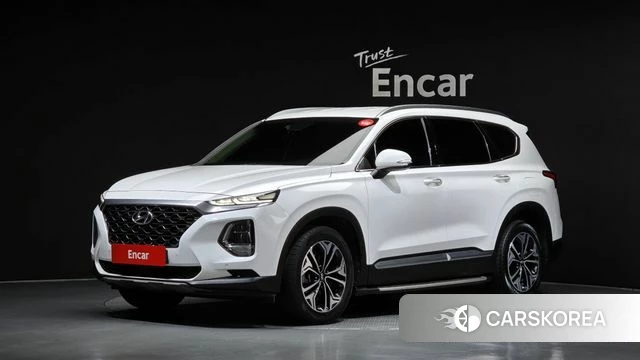 Hyundai Santa Fe TM 2019 Белый из Кореи