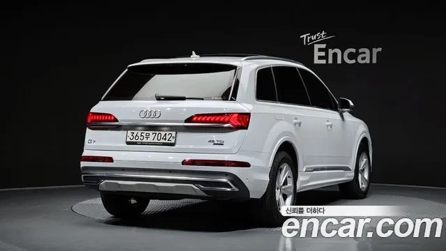 Audi Q7 (4M) 2020 Белый из Кореи