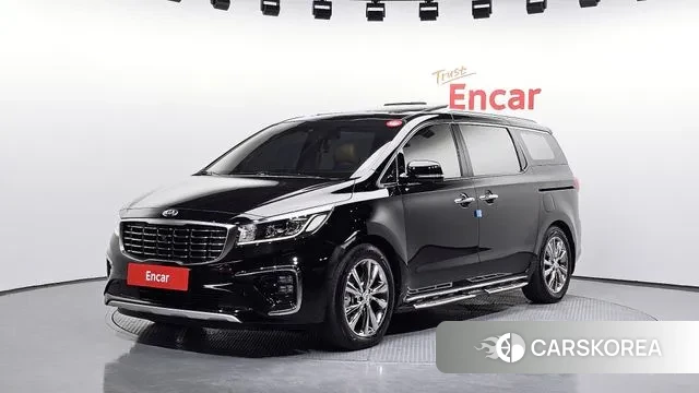 Kia The New Carnival 2018 Черный из Кореи