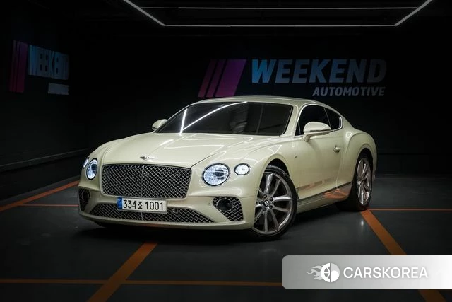 Bentley Continental GT 3rd Generation 2020 Жемчужный цвет из Кореи