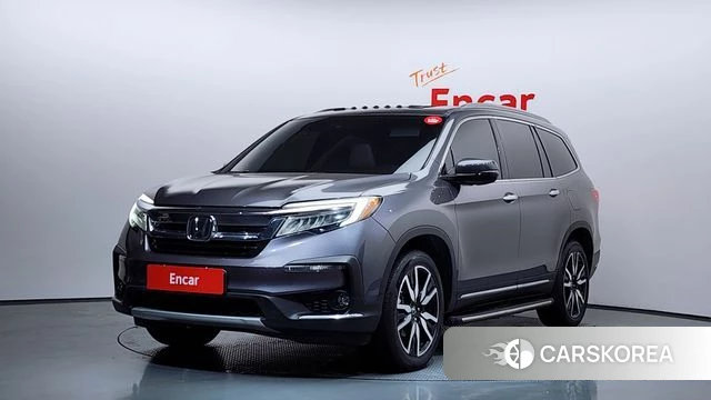 Honda Pilot 3rd generation 2021 Серый из Кореи