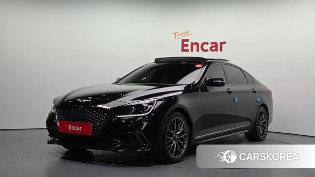 Genesis G80 2018 Черный из Кореи