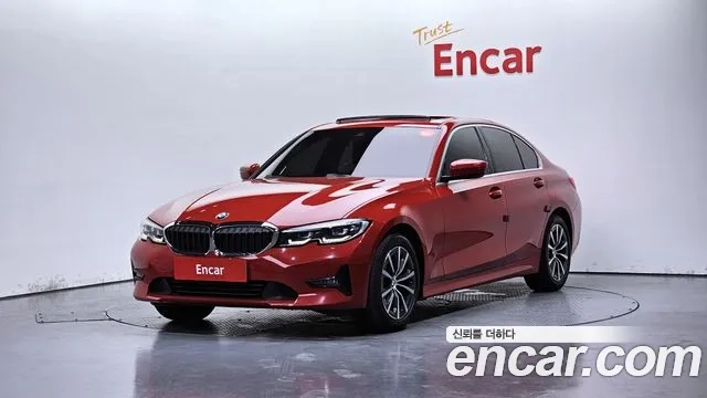 BMW 3 Series (G20) 2020 Красный из Кореи