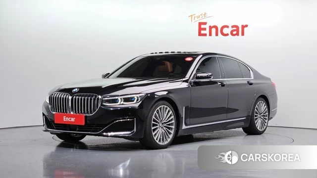 BMW 7 Series (G11) 2021 Черный из Кореи