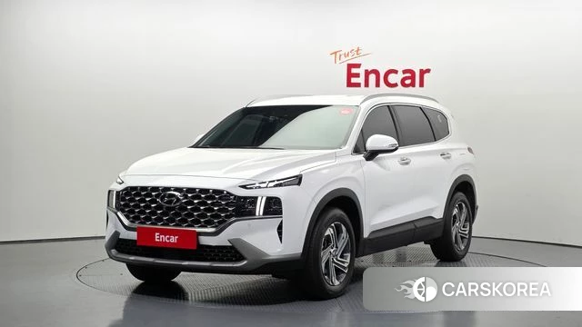 Hyundai The New Santa Fe 2023 Белый из Кореи