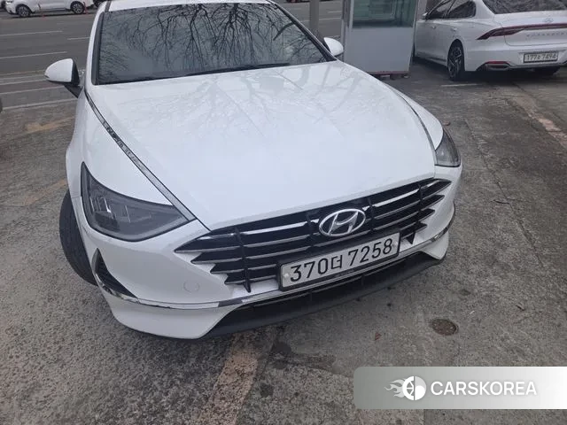 Hyundai Sonata (DN8) 2020 Белый из Кореи