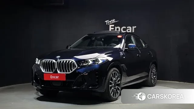 BMW X6 (G06) 2025 Черный из Кореи