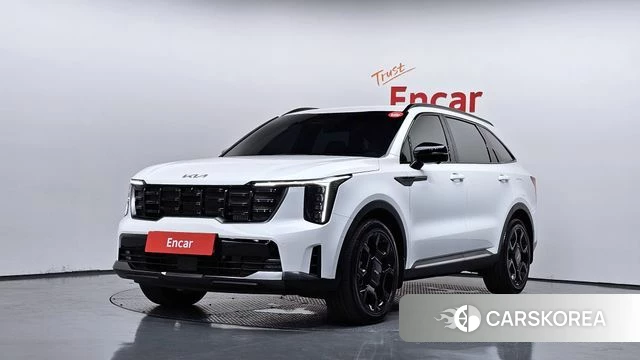 Kia The New Sorento 4th Generation 2023 Белый из Кореи
