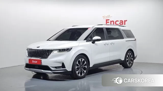 Kia Carnival 4th generation 2021 Белый из Кореи