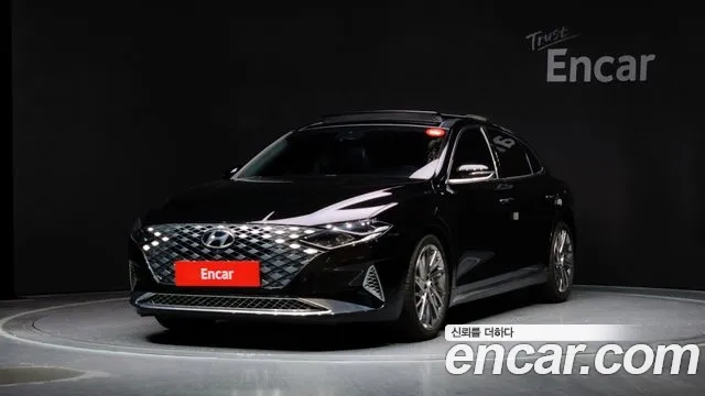 Hyundai The New Grandeur IG 2020 Черный из Кореи