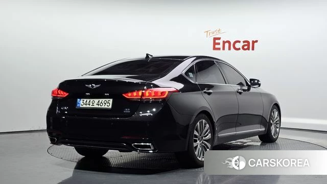 Genesis G80 2018 Черный из Кореи